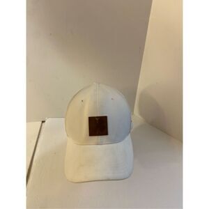 Black Clover Top Golf white hat‎ baseball cap L/XL Flexfit Lucky Clover